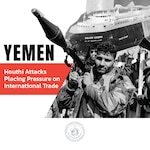 An image/graphic for the Houthi attacks on international trade article.