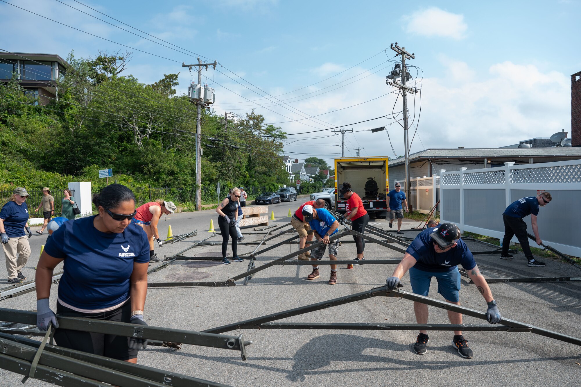 Wing members volunteer for Pan-Mass Challenge