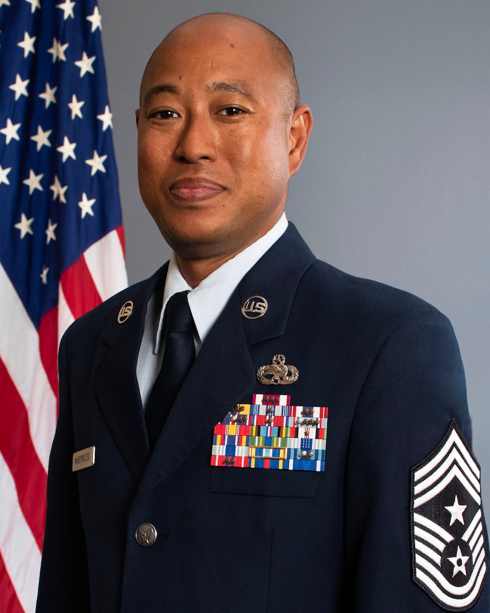 Chief Master Sgt. Harvey M. McReynolds Jr. is the Command Chief Master Sgt., 71st Flying Training Wing, Vance Air Force Base, Okla.