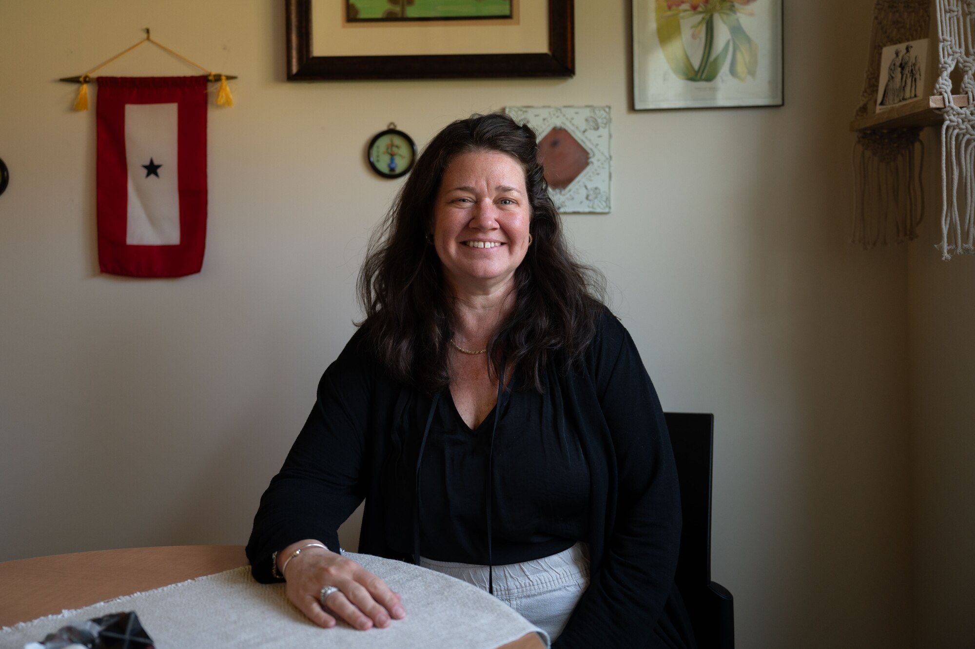 The Zen Den is a space within the 102nd Intelligence Wing where members can go for their mental wellness needs. The space was built as an escape from the fast-paced environment on base, designed intentionally to look, smell, sound and feel different than all workstations.
