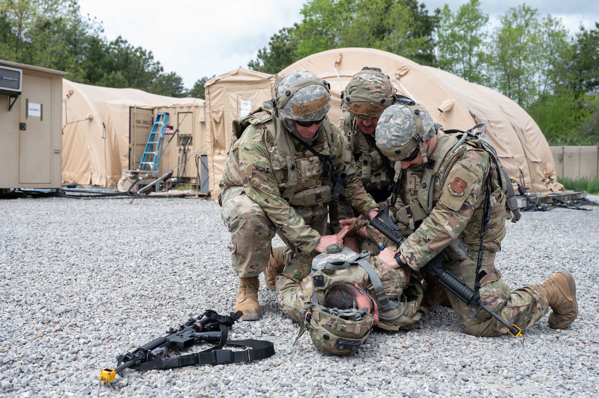 New England civil engineers strengthen expeditionary skills during Prime BEEF Field Training Exercise
