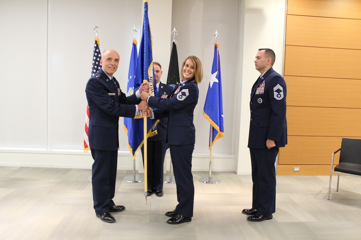 Image of Airmen posing for a photo.