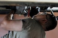 Sgt. Jesus Sanchez Cruz, a mechanic with the 3-356th Logistics Support Battalion, 85th U.S. Army Reserve Support Command, based out of Fort Hunter Liggett, Calif., works on a vehicle to ensure it is safe for use during CSTX 91-24-01 at Fort Hunter Liggett, June 4, 2024. The 3-356th LSBN is pivotal in providing logistical and maintenance support to the 189th Combined Arms Training Brigade and its subordinate battalions. This support enables them to offer training assistance, support, and evaluation to priority reserve command units.
(U.S. Army Reserve photo by Sgt. 1st Class Edgar Valdez)