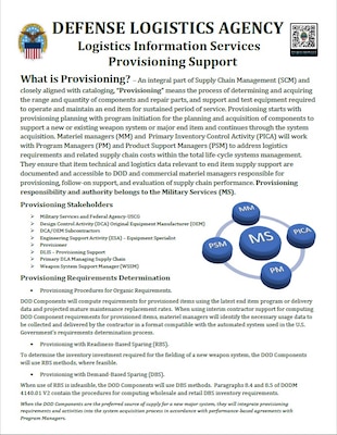 DLA Provisioning Support thumbnail