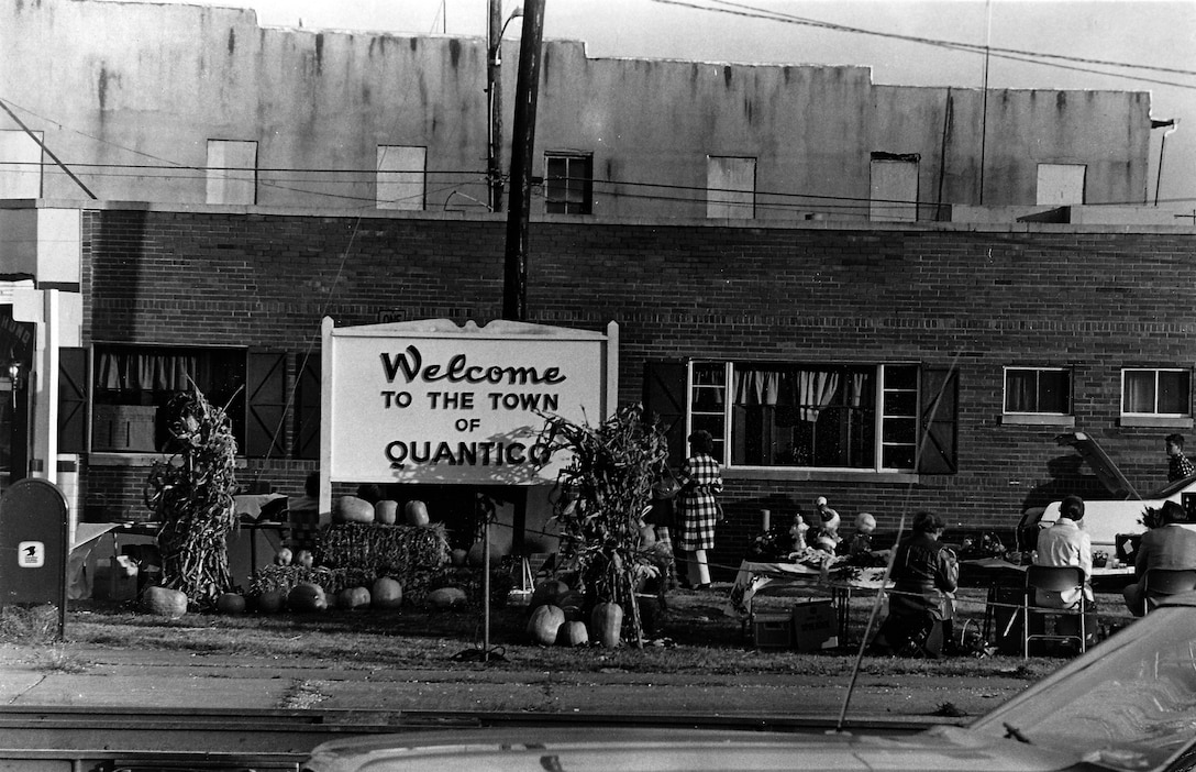 Marines have always been welcome in the Town of Quantico.