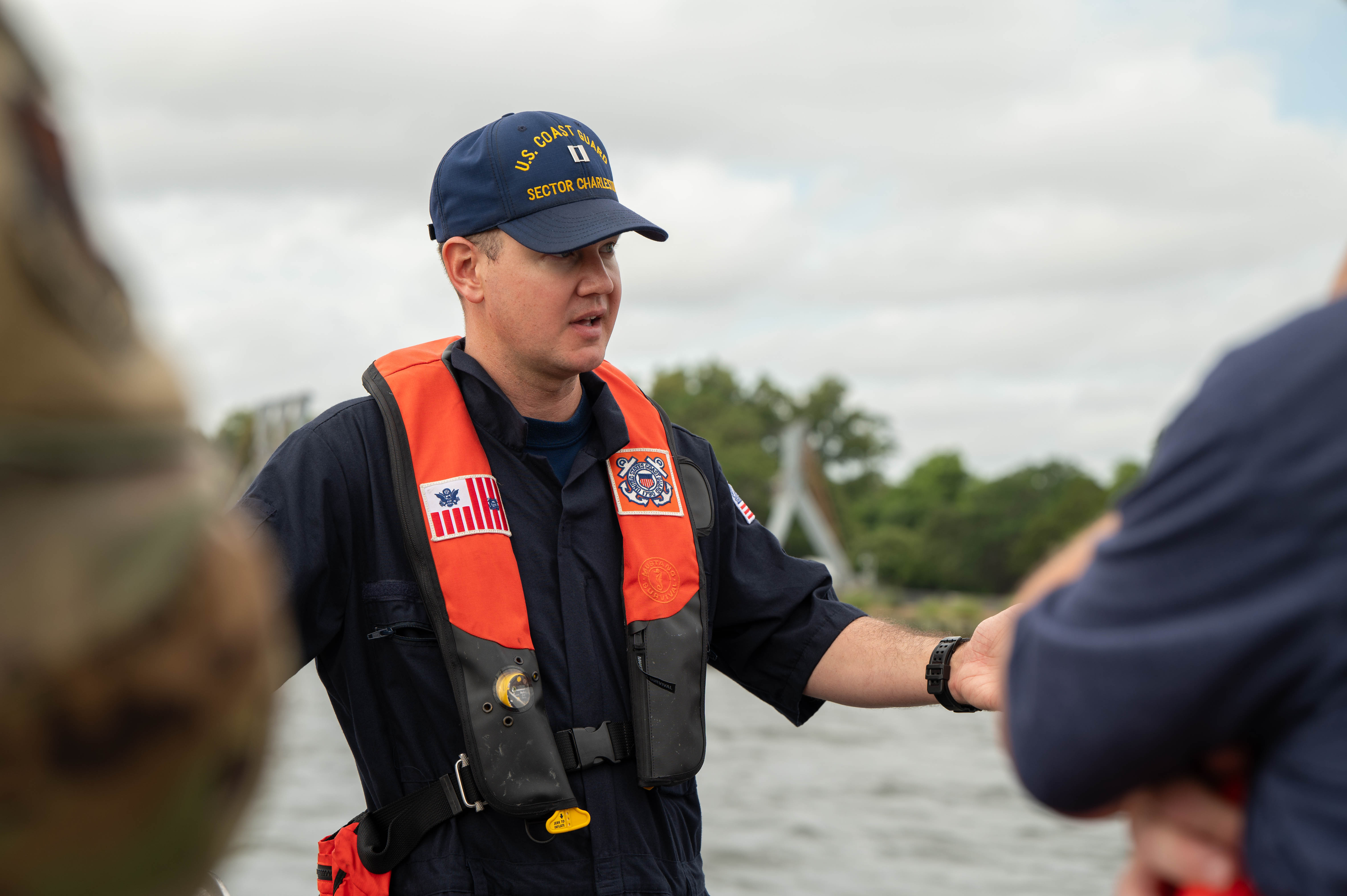 Us Coast Guard Sector Charleston Leads Simulated Oil Spill Exercise 