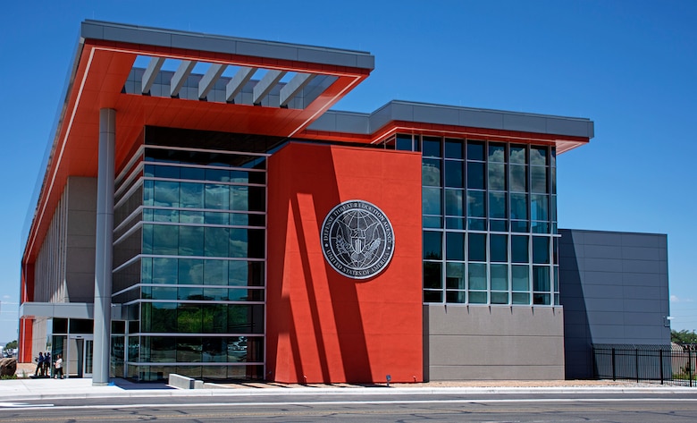 The new Defense Threat Reduction Agency building on Kirtland Air Force Base, N.M., June 12, 2024.