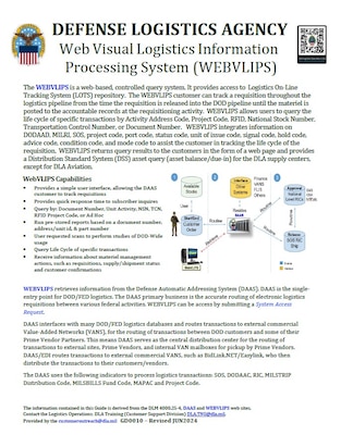 Web Visual Logistics Information Processing System (WEBVLIPS) thumbnail