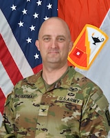 Official photos of COL William J. Cherkauskas, commanding officer, 15th Signal Brigade