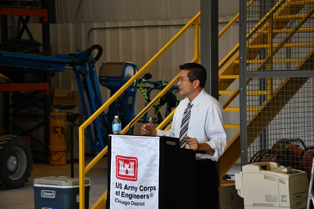 Indiana Harbor CDF Dike Raise Completion Project