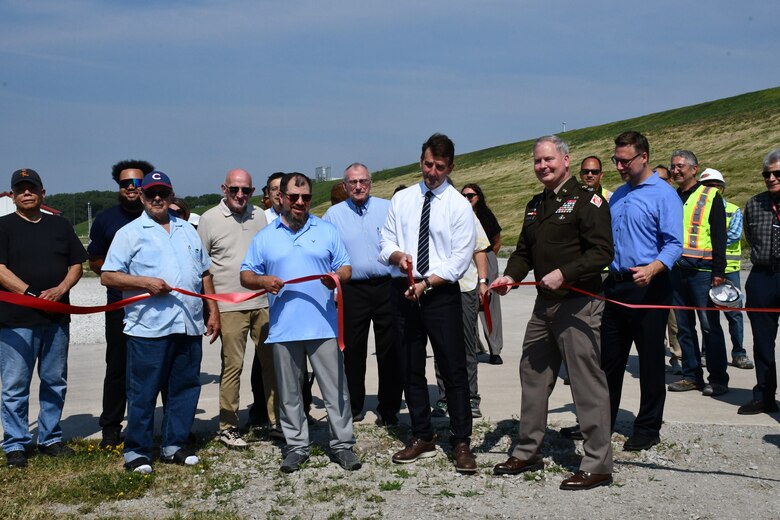 Indiana Harbor CDF Dike Raise Completion Project