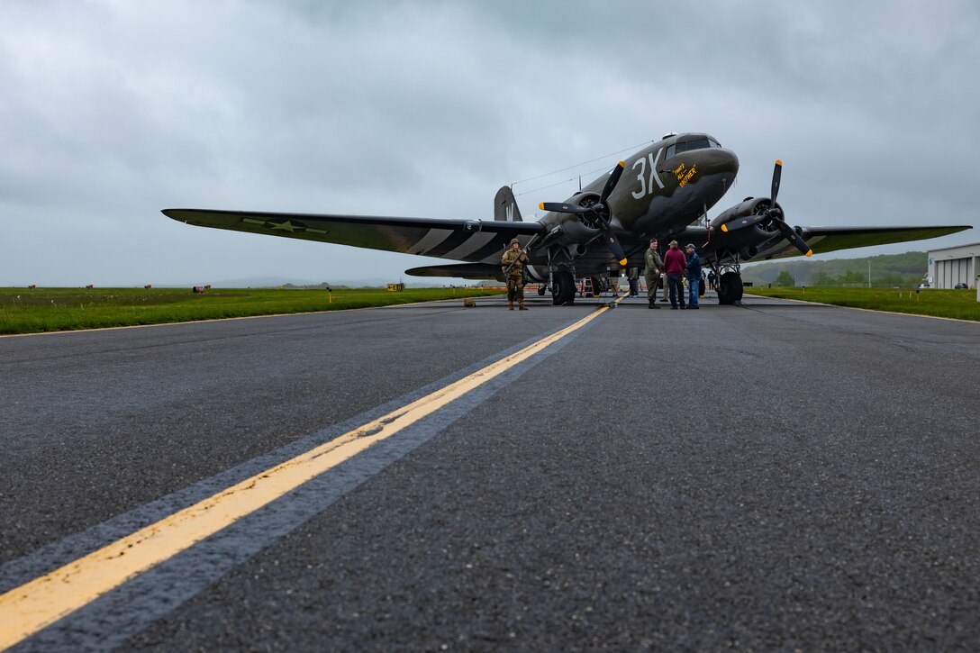 D-Day Squadron Travels Over 3,000 Miles, Crosses Atlantic Ocean to Commemorate 80th Anniversary of D-Day