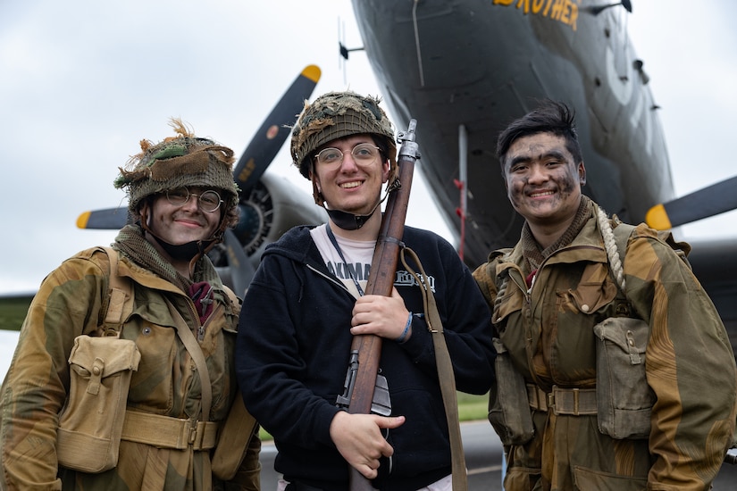 D-Day Squadron Travels Over 3,000 Miles, Crosses Atlantic Ocean to Commemorate 80th Anniversary of D-Day