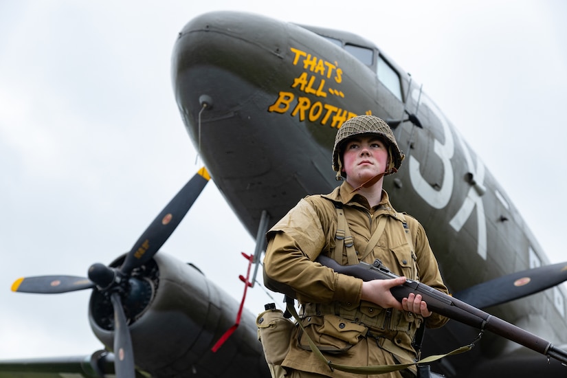 D-Day Squadron Travels Over 3,000 Miles, Crosses Atlantic Ocean to Commemorate 80th Anniversary of D-Day