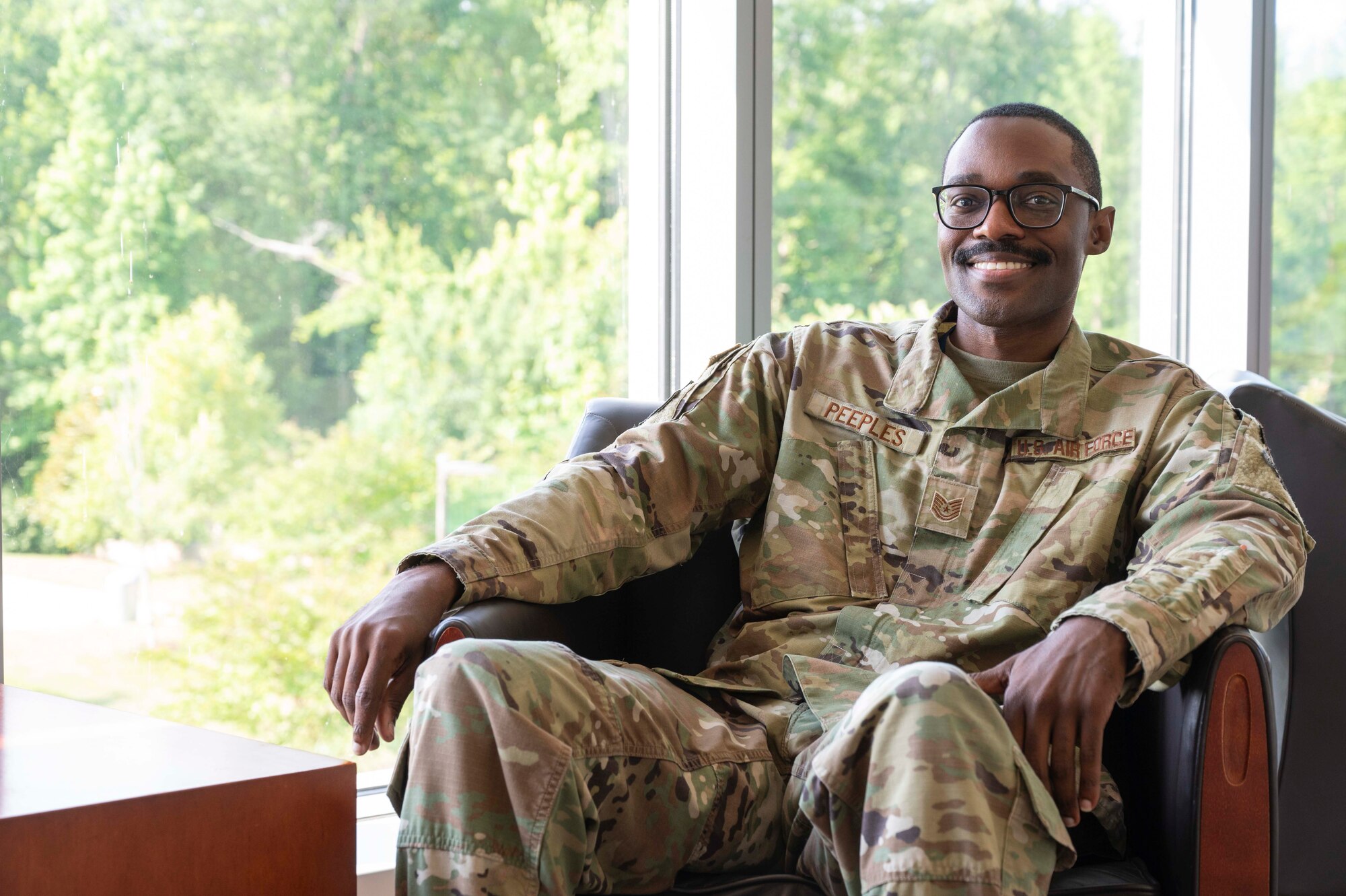 Tech. Sgt. Davin Peeples, the noncommissioned officer in charge of budget integrations at OSI’s headquarters, ensures financial stability and support for over 4,000 personnel across OSI.