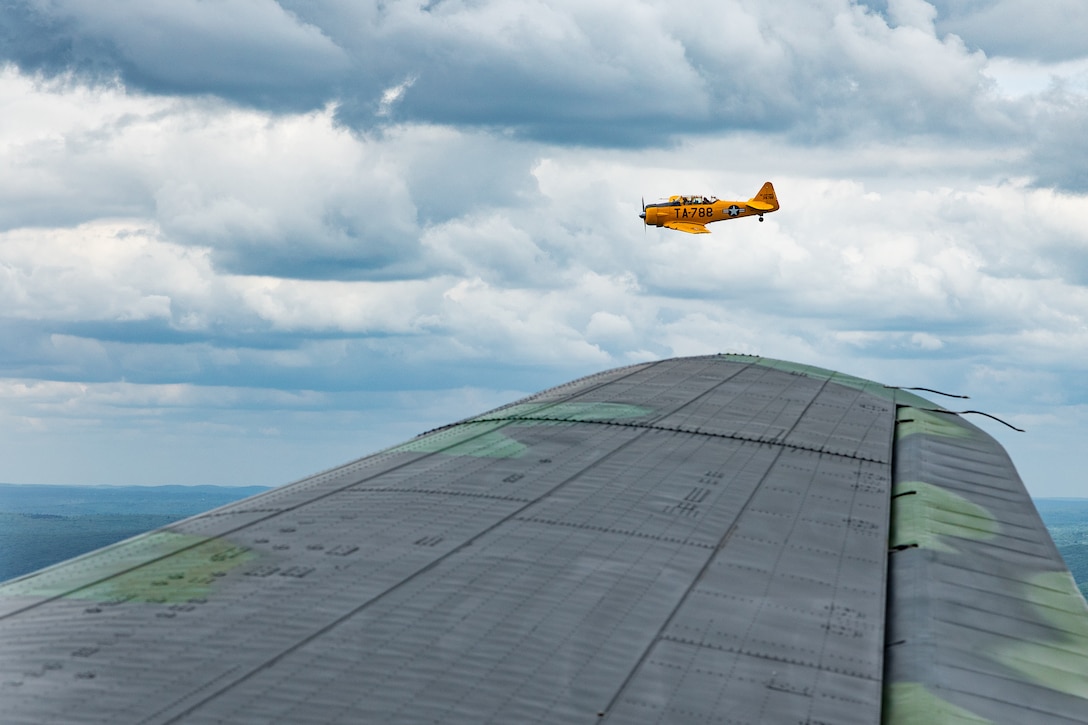 D-Day Squadron Travels Over 3,000 Miles, Crosses Atlantic Ocean to Commemorate 80th Anniversary of D-Day