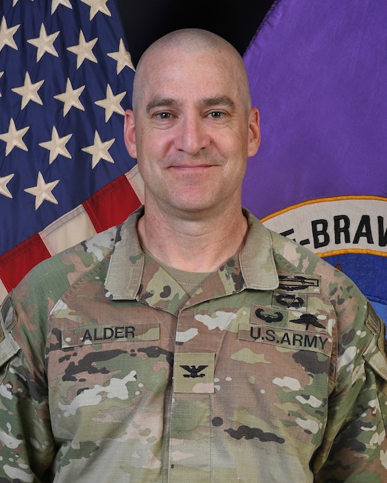 A photo of the Joint Task Force-Bravo commander.