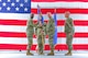 U.S. Air Force Col. Anthony McCarty relinquishes command of the 91st Security Forces Group (SFG) to Col. James Slaton during a change of command ceremony at Minot Air Force Base, North Dakota, June 17, 2024. The 91st SFG is responsible for safeguarding 91st Missile Wing assets.