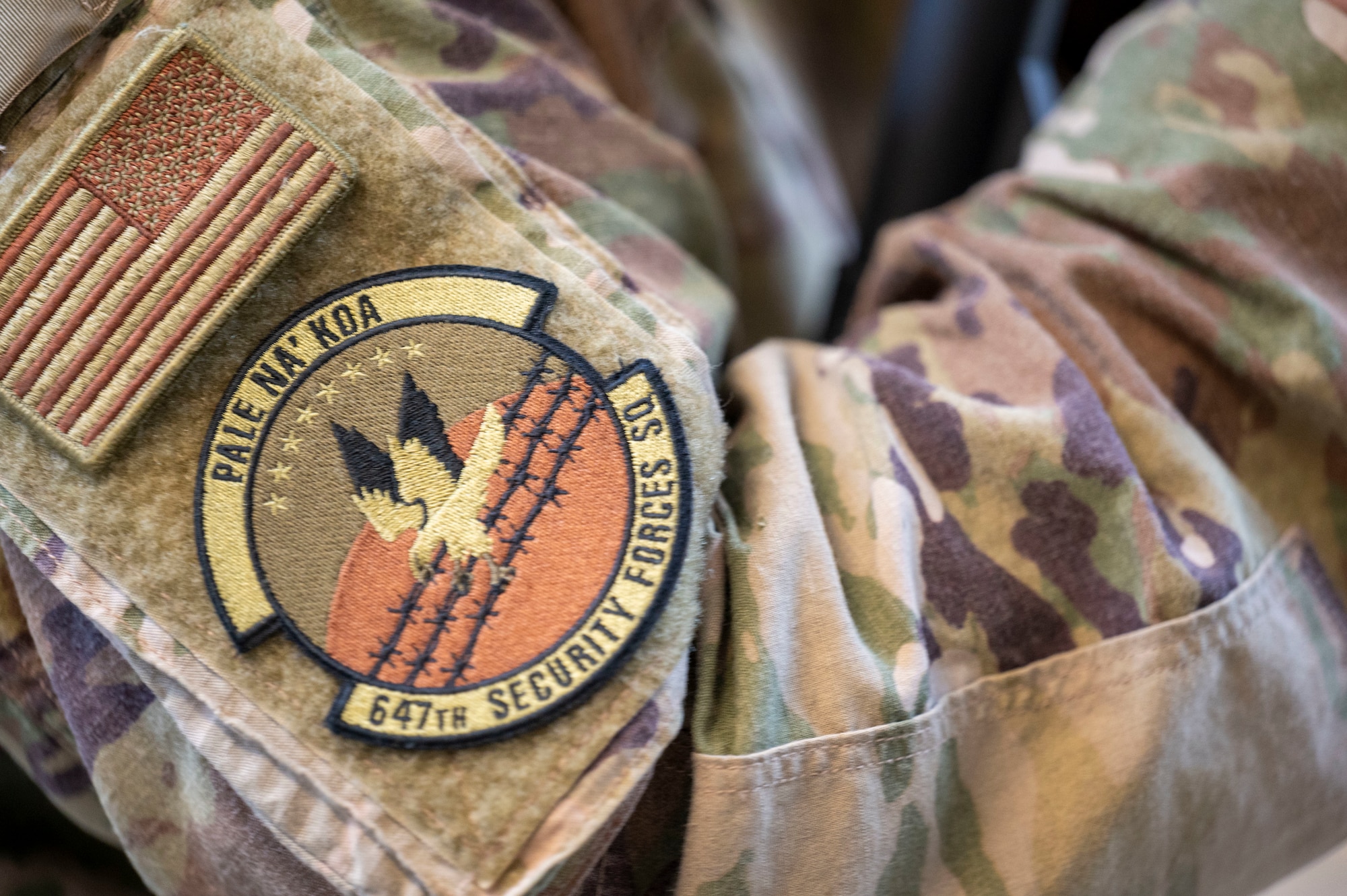 Photo of a U.S. Air Force unit patch