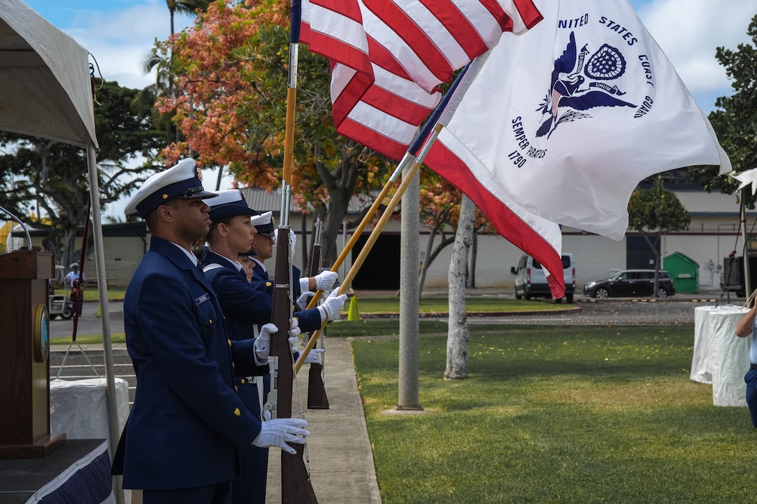 USCG D14 Change of Command 2024