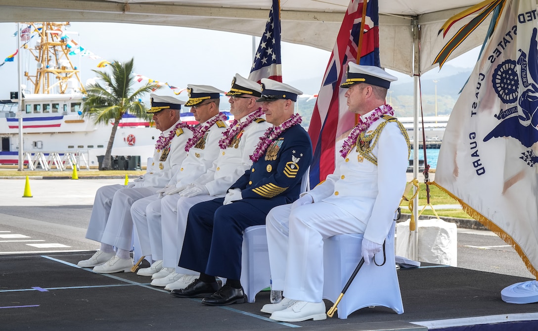 USCG D14 Change of Command 2024