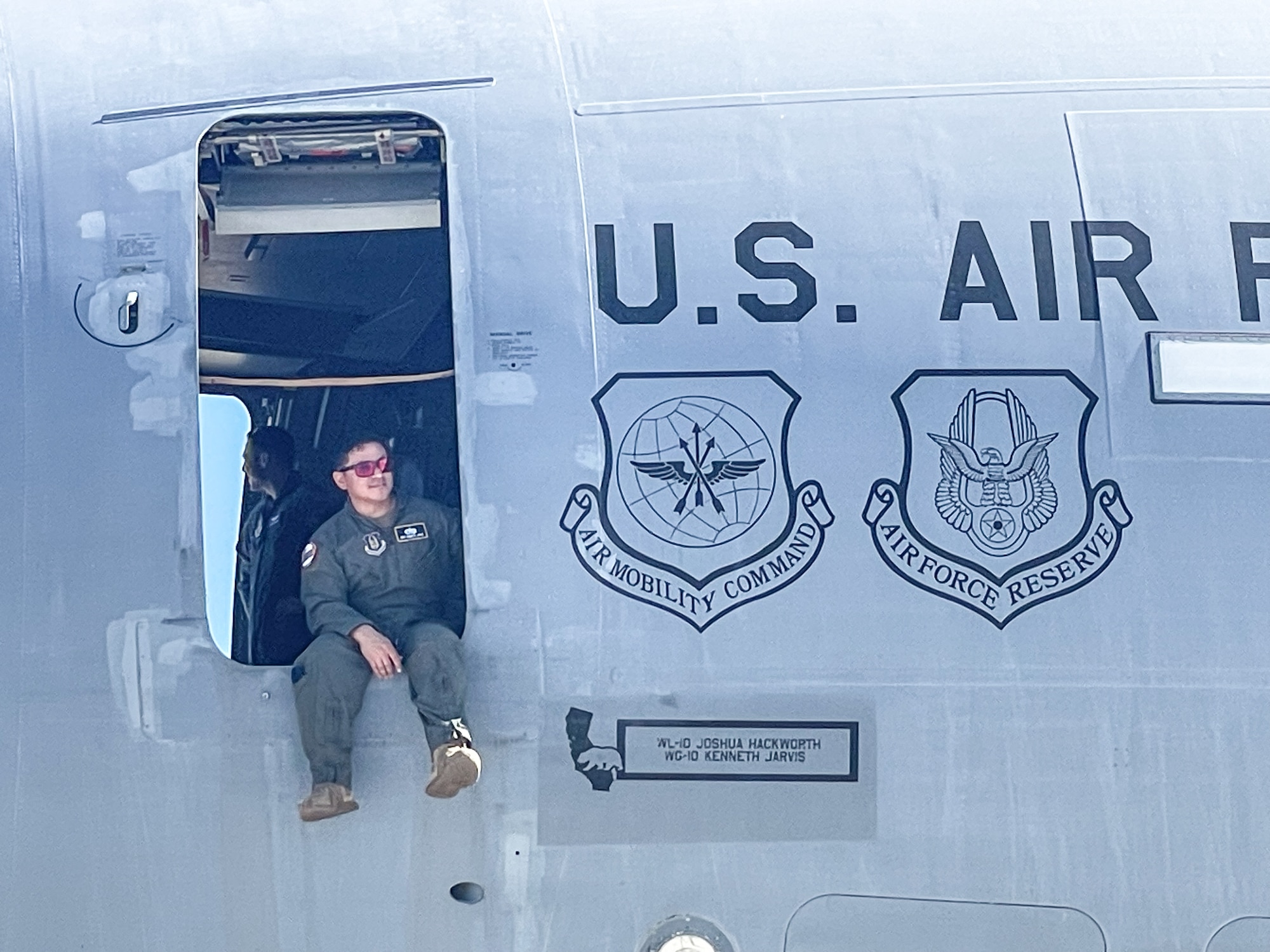 Master Sgt. Jarvis is reflecting on his time with his aircraft.