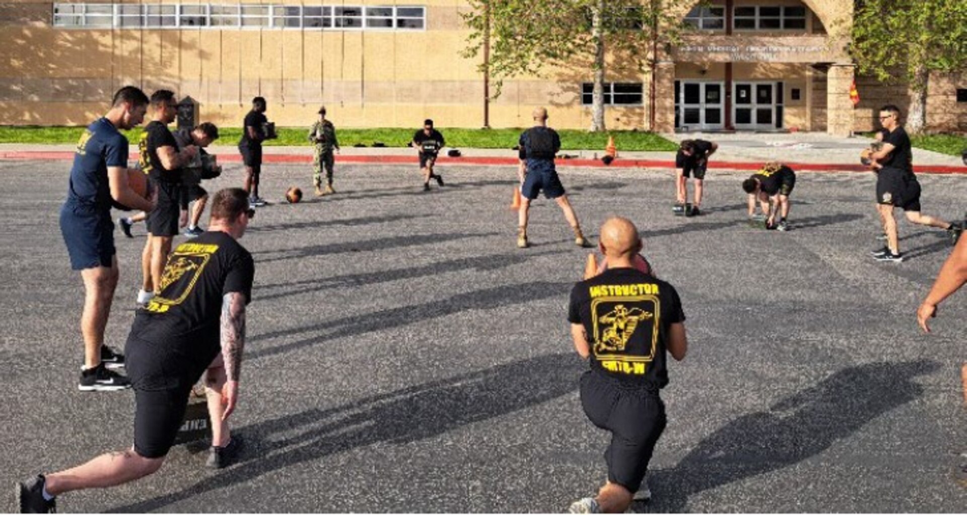 Lt. Cmdr. Yui Wong and Navy Lt. Erin Wippermann, both physical therapists with Naval Hospital Camp Pendleton, provide subject matter expertise to the staff and students of Field Medical Training Battalion – West aboard Marine Corps Base Camp Pendleton. FMTB-West is the Navy Enlisted Classification code – producing school for the Navy and Marine Corps on the west coast and provides ready and trained Field Medical Service Technicians to the Marine Corps, Navy Expeditionary Forces, Naval Construction Battalions, and throughout the Navy fleet.



Photo courtesy of Navy Capt. William Plummer III