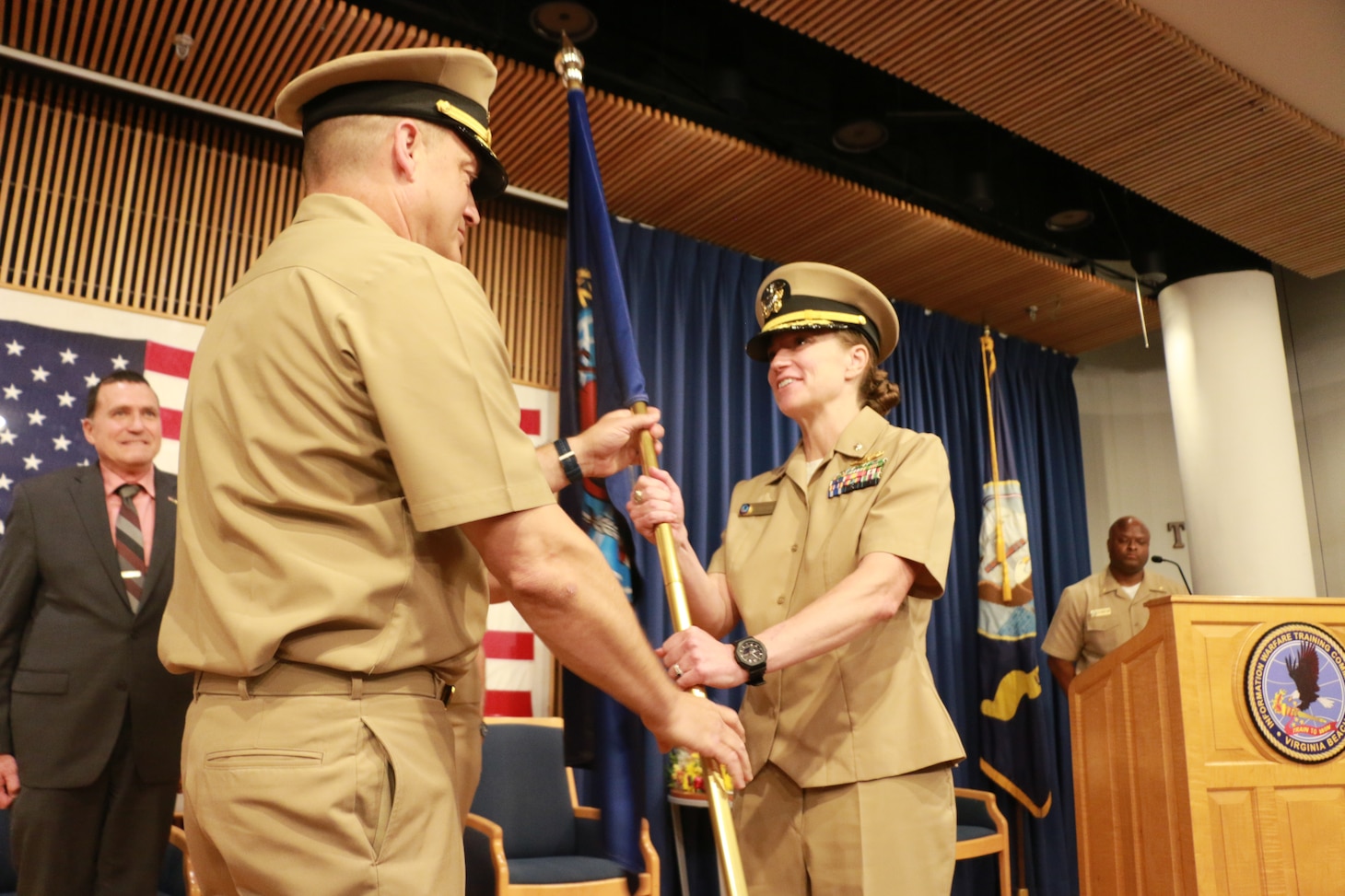 IWTC Virginia Beach Conducts Change of Command Ceremony > Naval ...