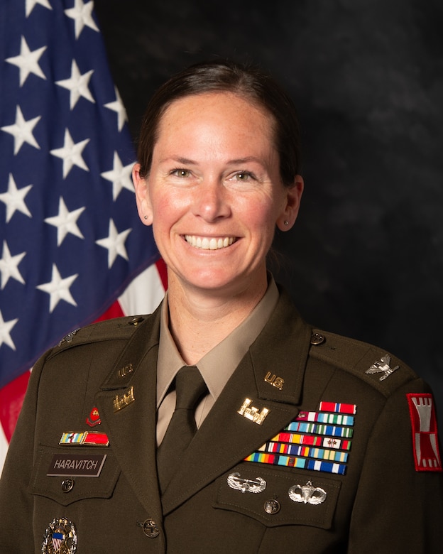 Colonel Kari Haravitch assumed duties as the Commander of the U.S. Army Corps of Engineers, Contingency Response Unit in Washington D.C on June 8, 2024.