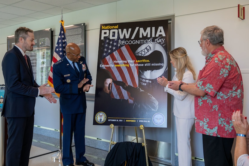 Brown Says 'Trust' at Center of Military Service, POW/MIA Recognition Day Poster