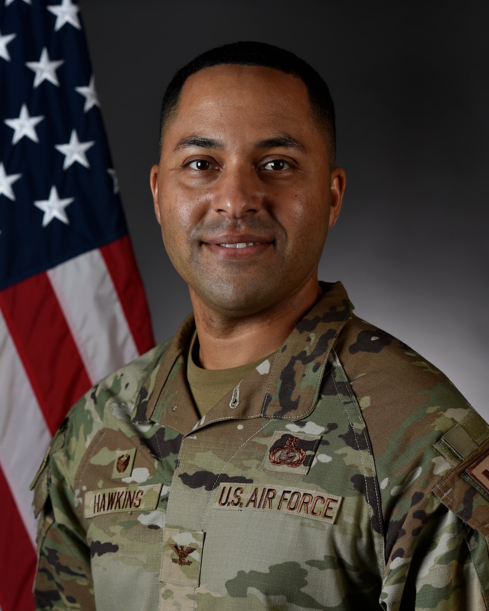 Official photo of Col. Joshua B. Hawkins