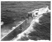 USCGC Spencer sinks the U-175 in 1943.