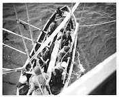 USCGC Spencer battles & sinks the U-175.