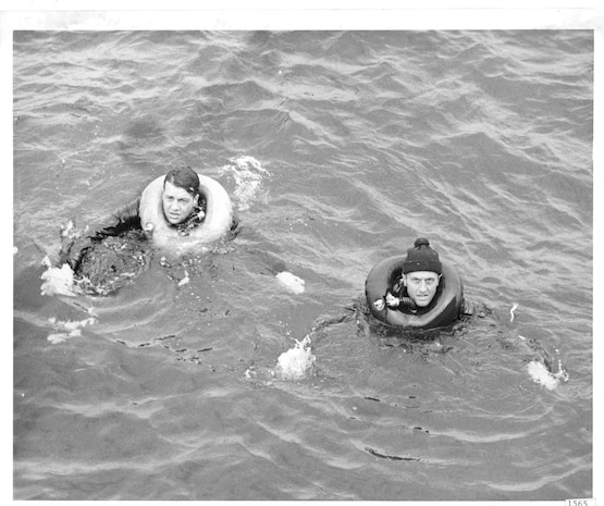 USCGC Spencer battles & sinks the U-175.