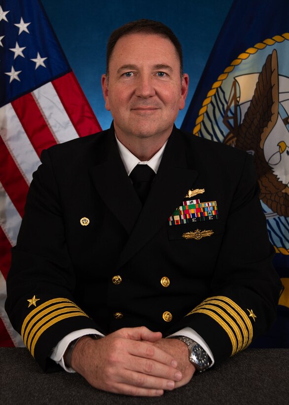 NSWCDD Commanding Officer, Capt. Joseph Oravec