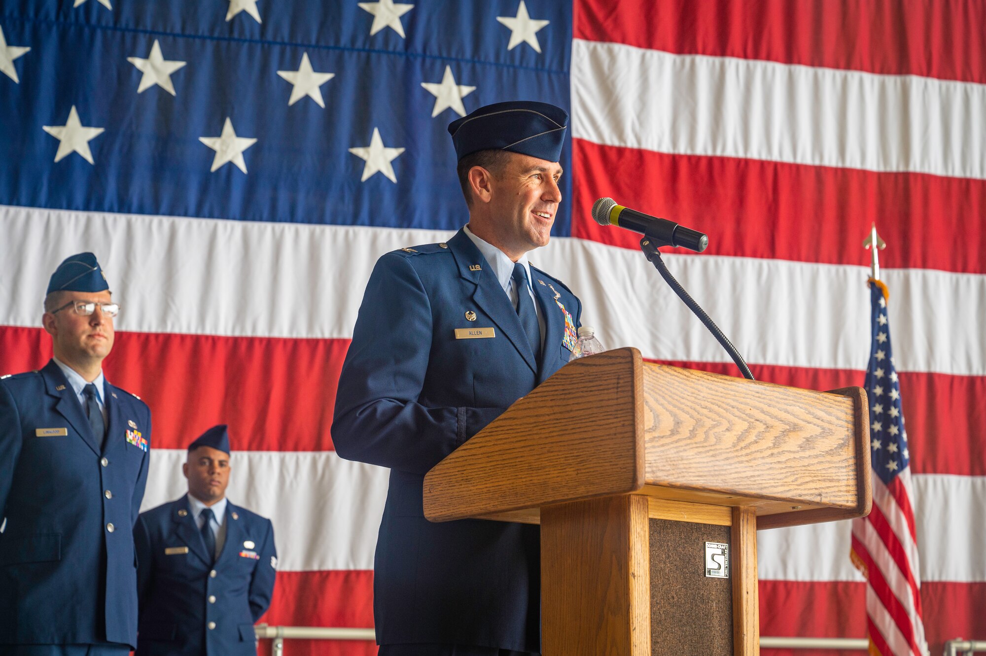 A man speaks on stage.