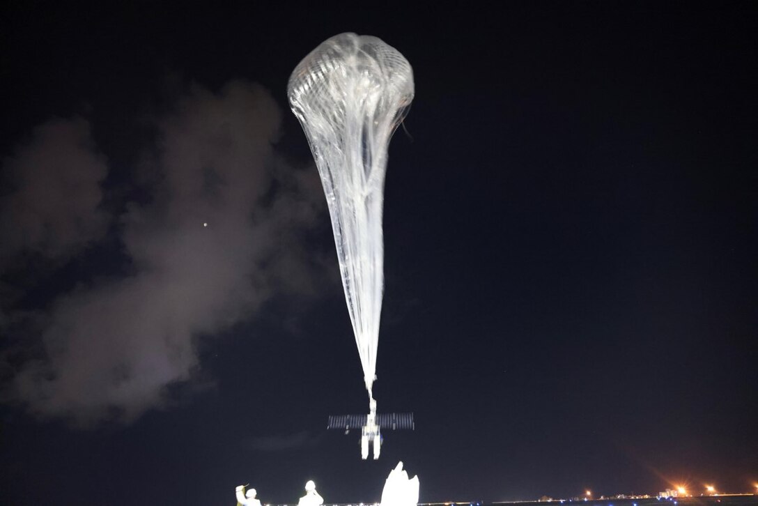 UP! UP! AND AWAY! 3d Multi-Domain Task Force in conjunction with the Office of the Undersecretary of Defense launched High-Altitude Balloons (HABs) from Won Pat International Airport in Guam. The HABs will operate near the Marianas Islands as part of exercise Valiant Shield 24.