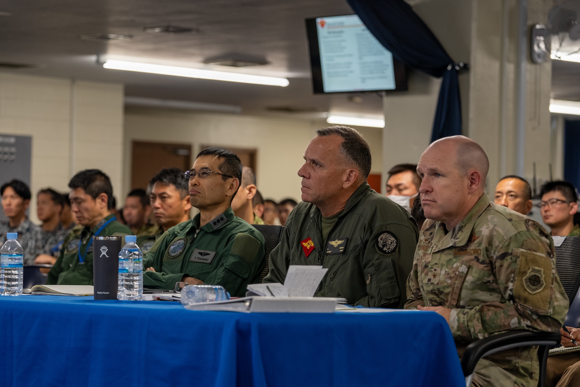 Okinawa leadership taking part in a BDOWG conference