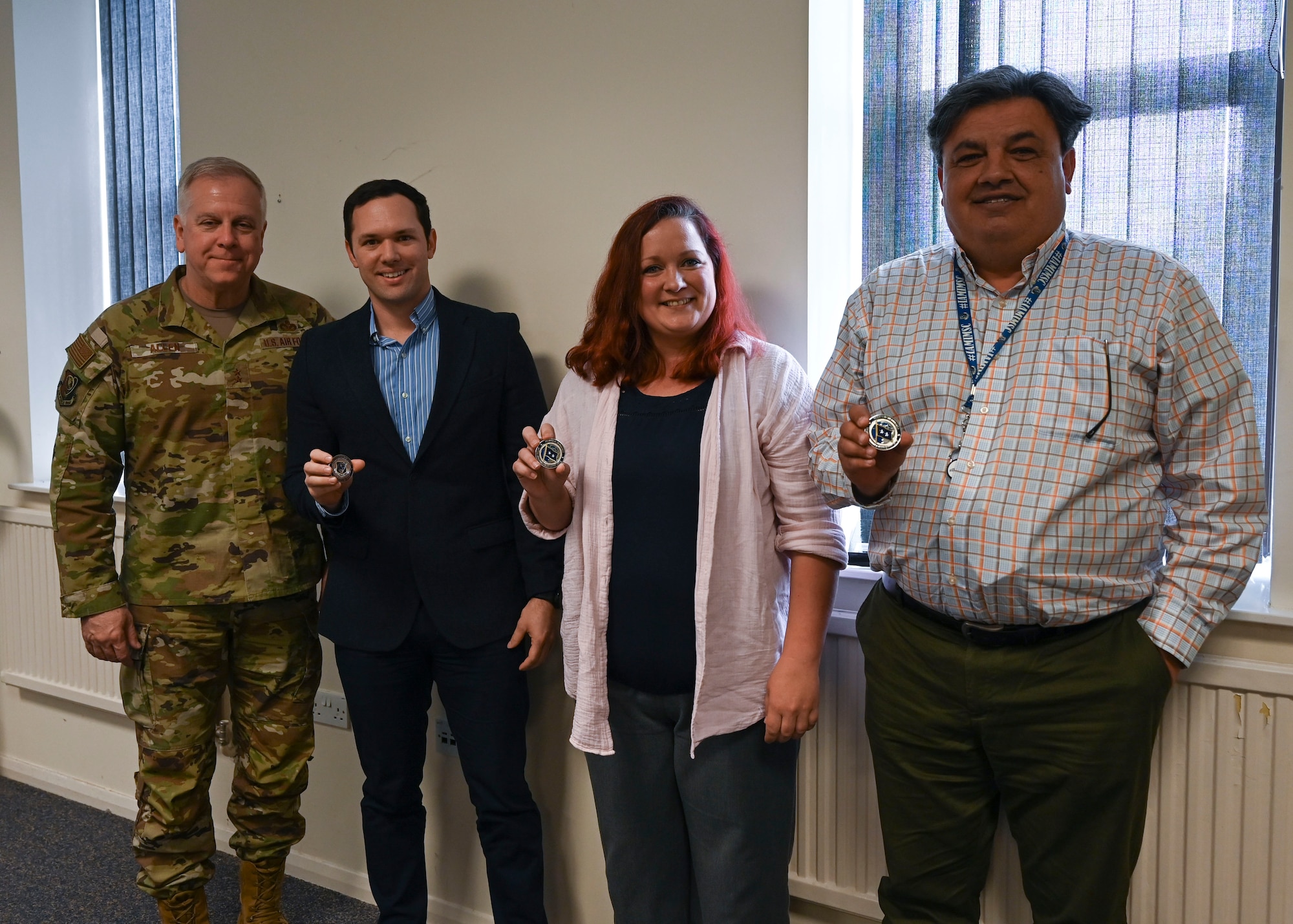 Allen thanked them for their hard work and efforts to improve the base and support the needs of the installation.