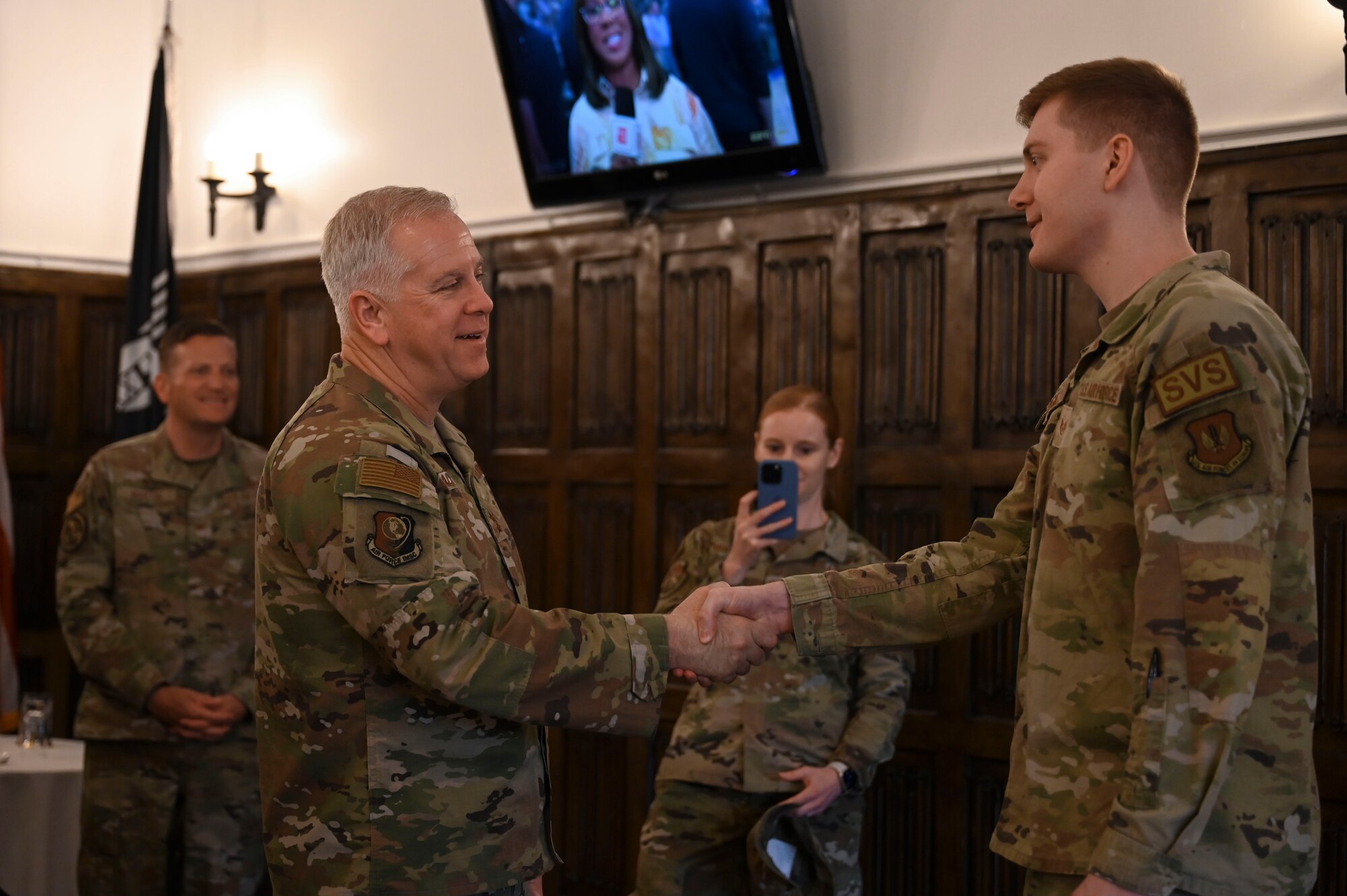 Allen thanked him for his efforts in improving the function and development of the DFAC.