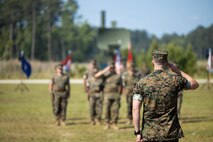 Marine Air Control Squadron 2 change of command ceremony