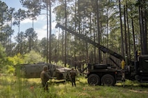 MWSS-273 conducts aircraft salvage and recovery training at Townsend Bombing Range