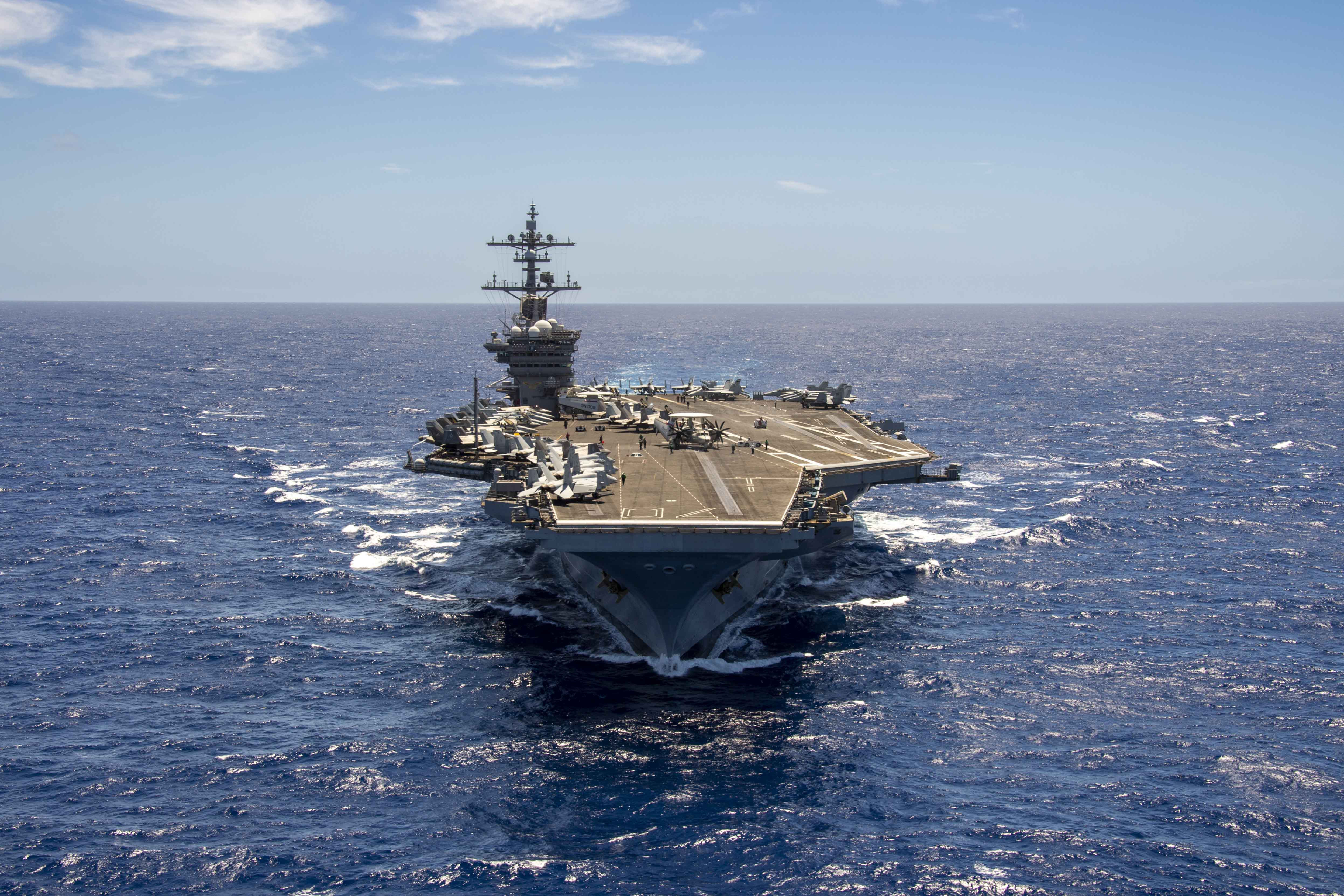 カラク　デッキジャケット　USS CARL VINSON CVN-70 USS Carl Vinson (CVN 70) Sails to RIMPAC 2024