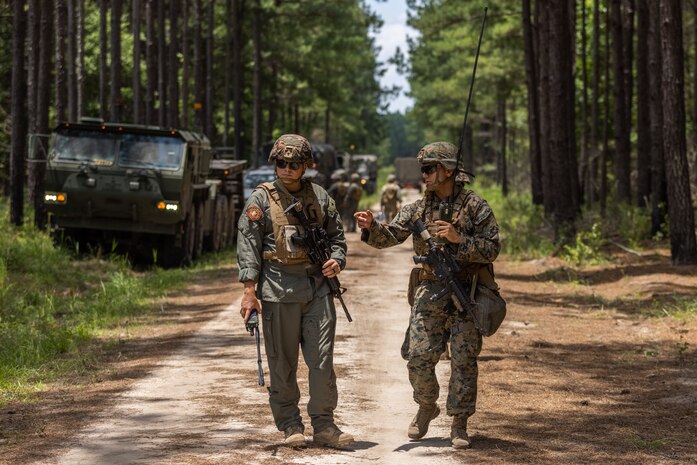 MWSS-273 conducts aircraft salvage and recovery training at Townsend Bombing Range