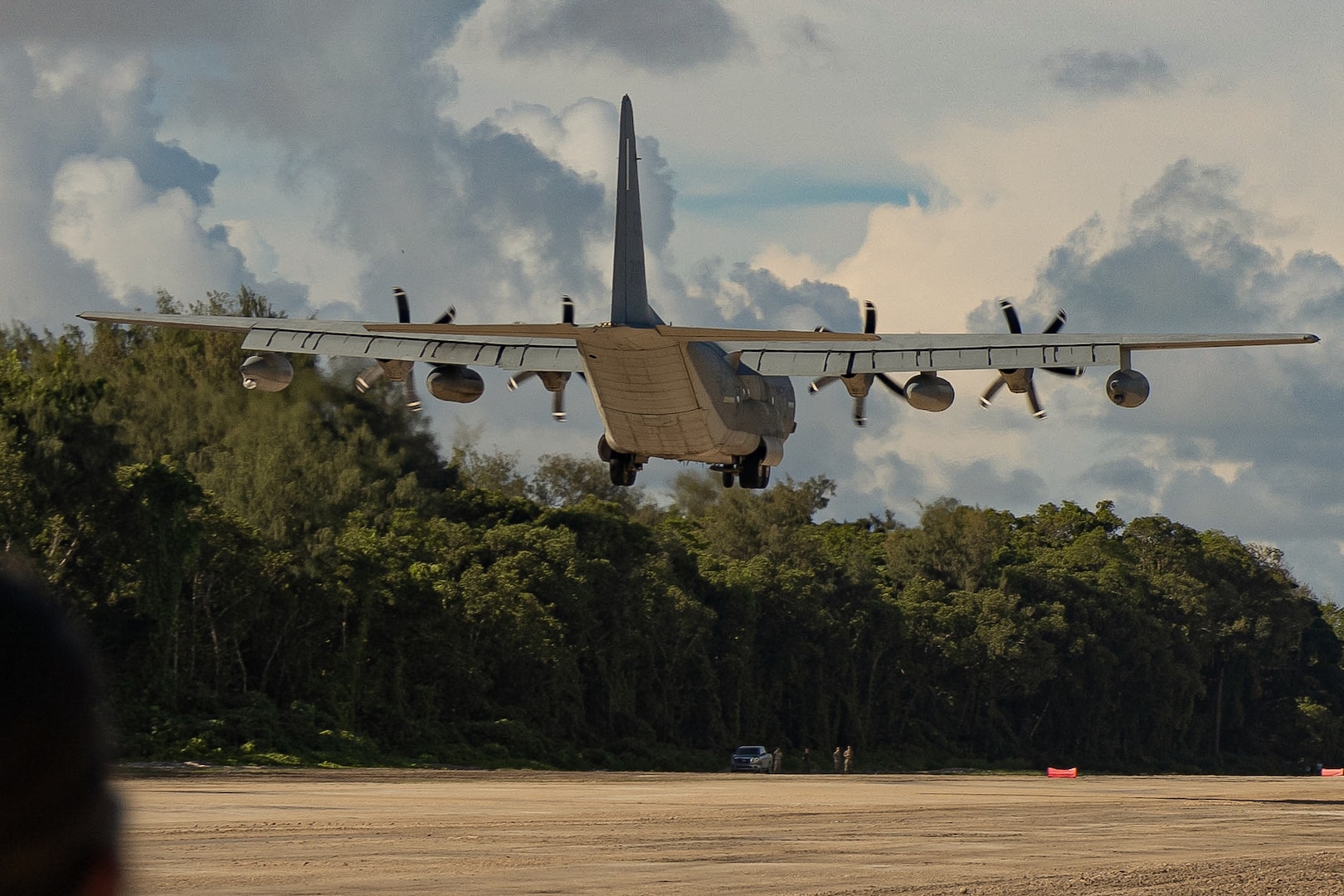 First Military Fixed-Wing Aircraft Lands on Peleliu Recertified ...