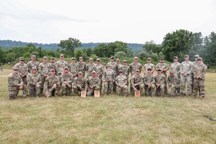Approximately 28 Pennsylvania National Guard Soldiers and Airmen competed with rifles and pistols in multiple courses of fire during The Adjutant General’s (TAG) Combined Arms Match June 21-23 at Fort Indiantown Gap, Pa.