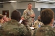 U.S. Army Commanding General, Gen. Charles Flynn addresses senior leaders during his opening comments of the Combined Arms Seminar 24 at Schofield Barracks, HI, June 10.