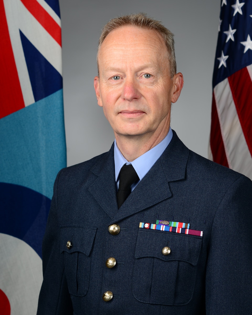 Official Photo of Sqn Ldr Adam Eaton