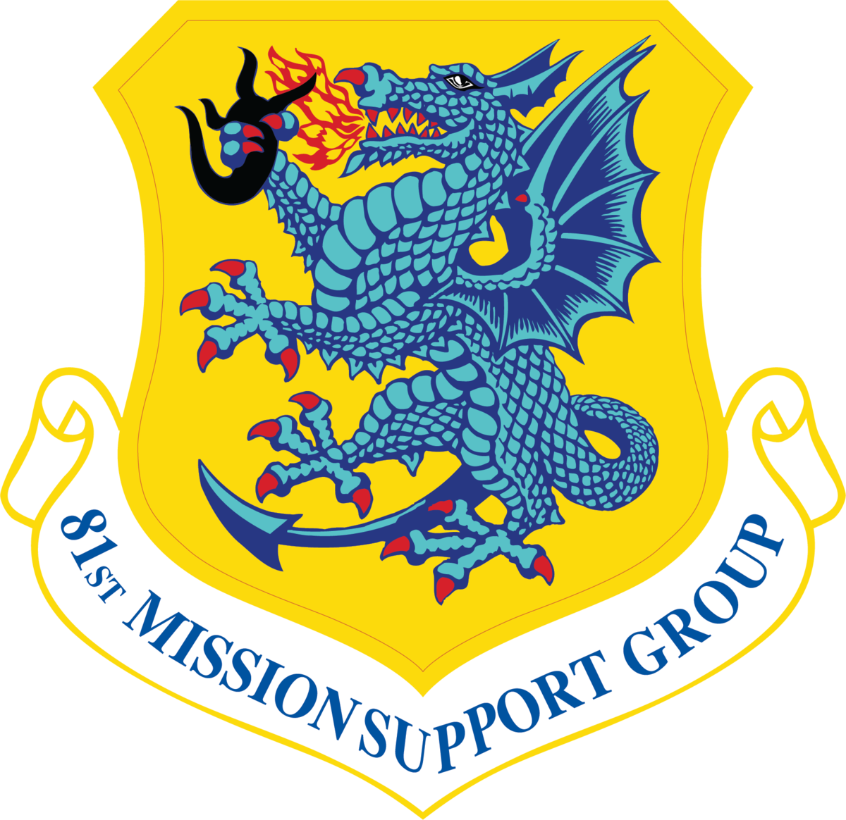 81st Mission Support Group emblem