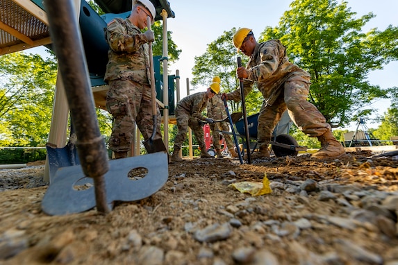 Army Reserve Soldiers flex their skills on federal engineering projects to serve communities thanks to new legal authority